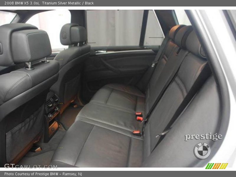 Titanium Silver Metallic / Black 2008 BMW X5 3.0si