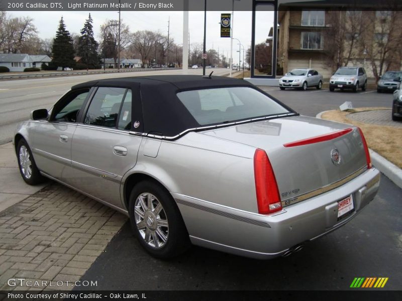 Light Platinum Metallic / Ebony Black 2006 Cadillac DTS