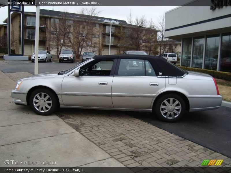 Light Platinum Metallic / Ebony Black 2006 Cadillac DTS