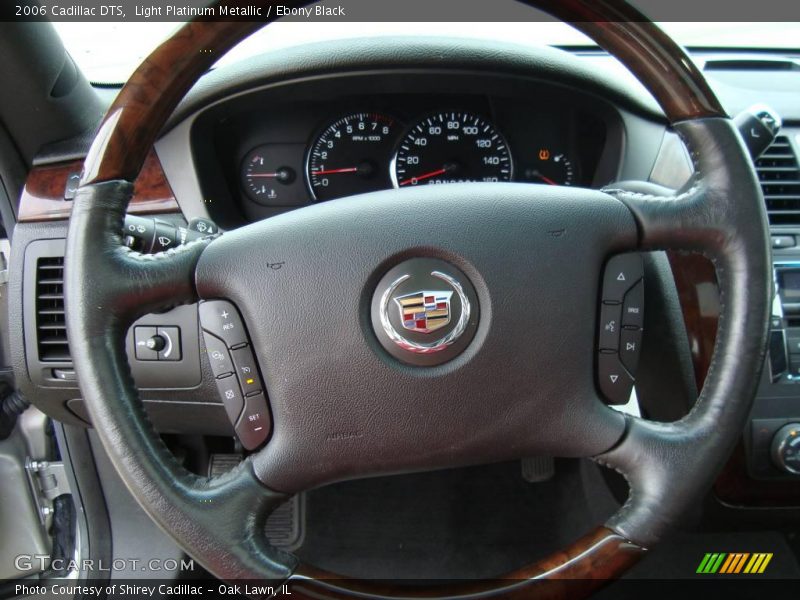 Light Platinum Metallic / Ebony Black 2006 Cadillac DTS