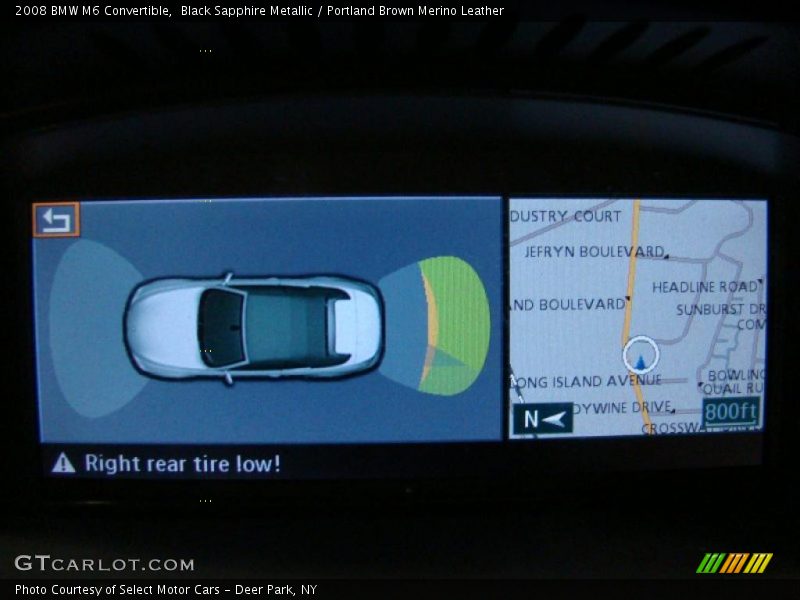 Navigation of 2008 M6 Convertible