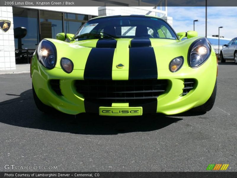 Krypton Green / Black 2006 Lotus Elise
