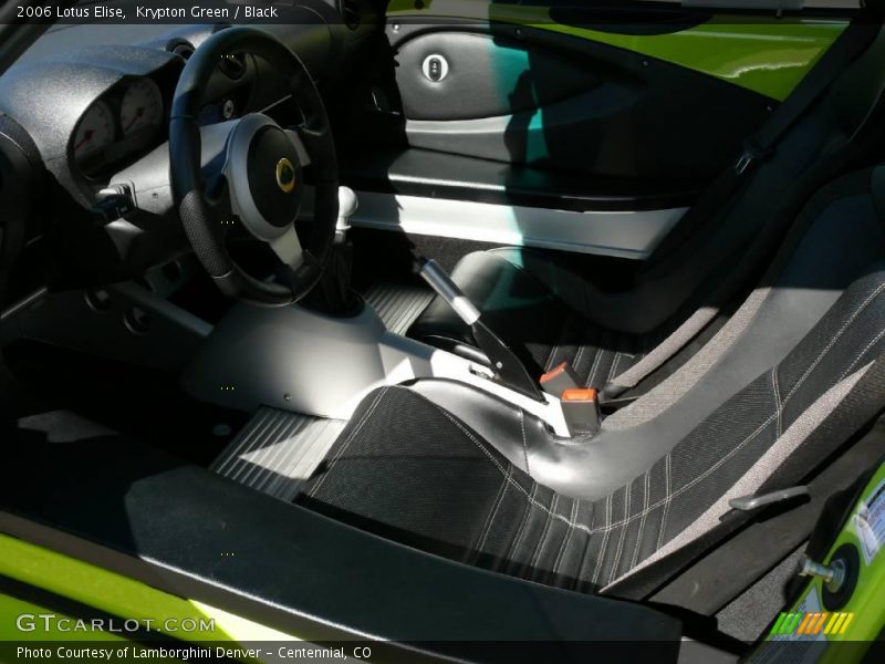 Krypton Green / Black 2006 Lotus Elise