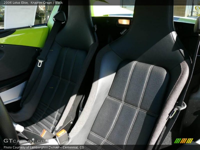 Krypton Green / Black 2006 Lotus Elise