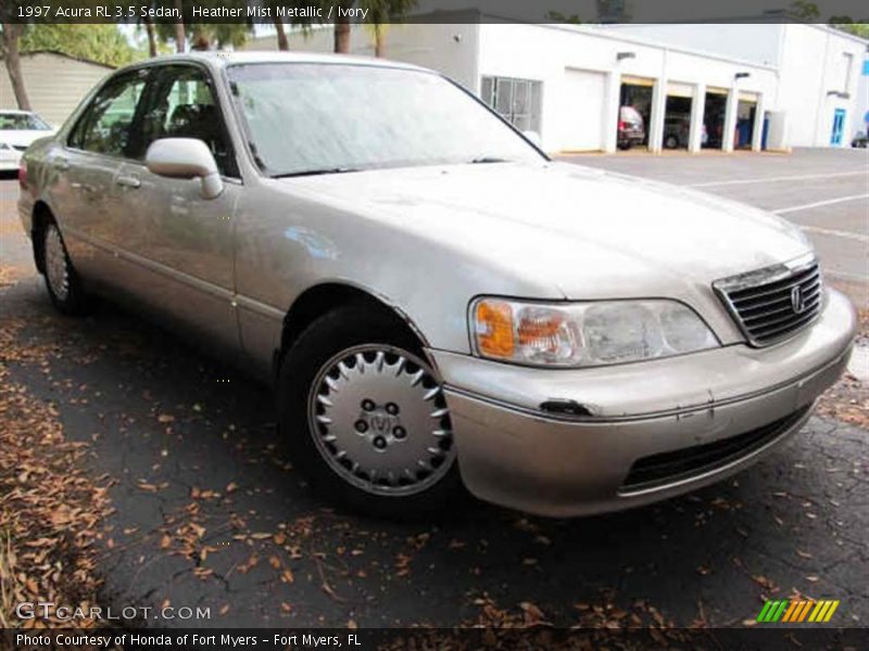 Heather Mist Metallic / Ivory 1997 Acura RL 3.5 Sedan