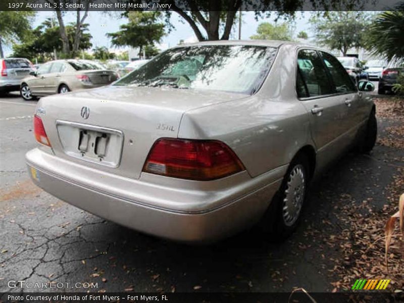 Heather Mist Metallic / Ivory 1997 Acura RL 3.5 Sedan
