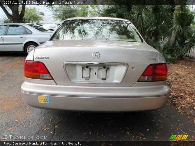 Heather Mist Metallic / Ivory 1997 Acura RL 3.5 Sedan