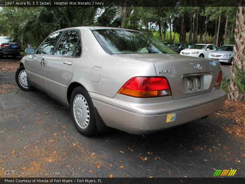 Heather Mist Metallic / Ivory 1997 Acura RL 3.5 Sedan