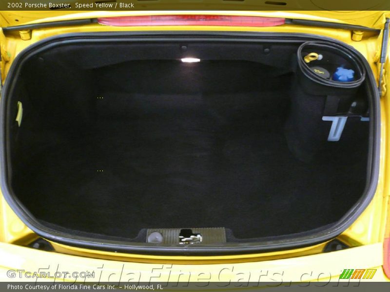 Speed Yellow / Black 2002 Porsche Boxster