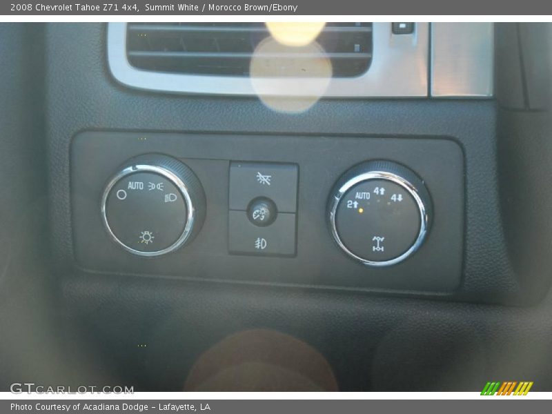 Summit White / Morocco Brown/Ebony 2008 Chevrolet Tahoe Z71 4x4