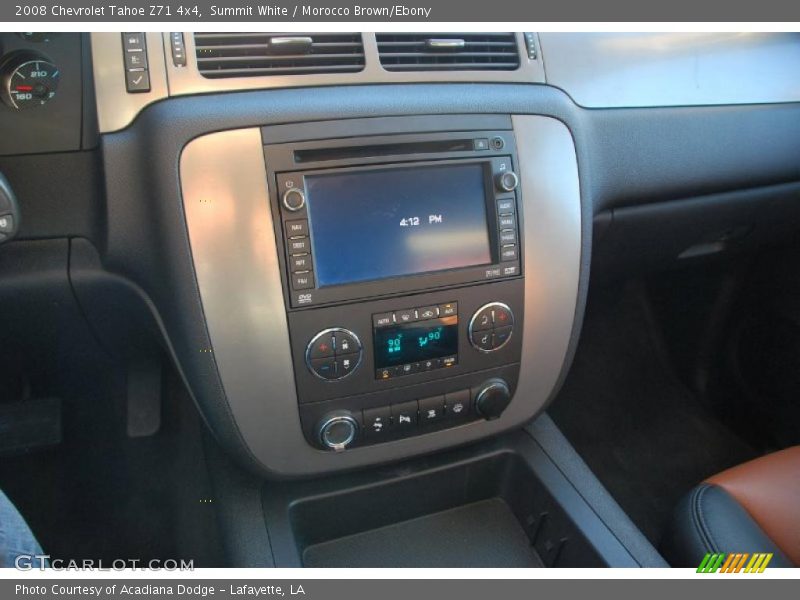 Summit White / Morocco Brown/Ebony 2008 Chevrolet Tahoe Z71 4x4