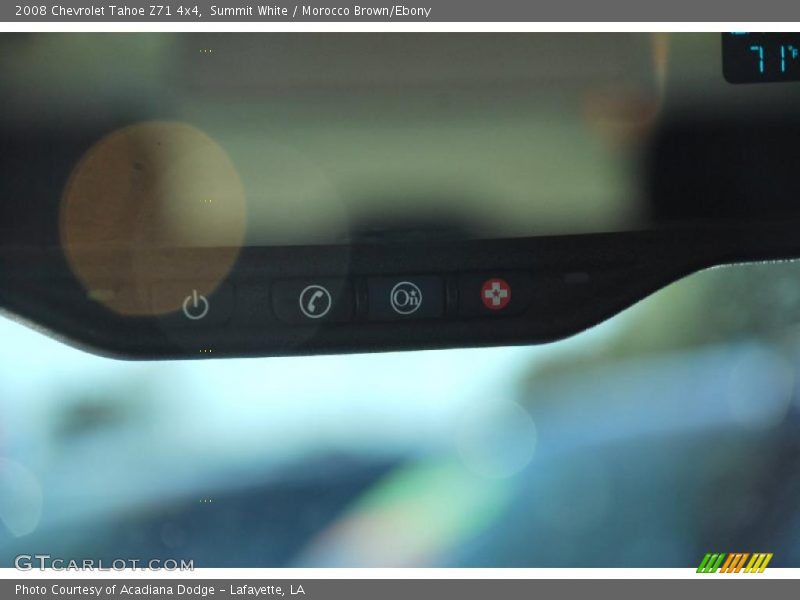 Summit White / Morocco Brown/Ebony 2008 Chevrolet Tahoe Z71 4x4