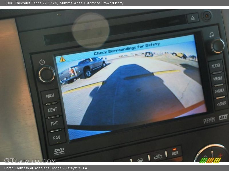 Summit White / Morocco Brown/Ebony 2008 Chevrolet Tahoe Z71 4x4