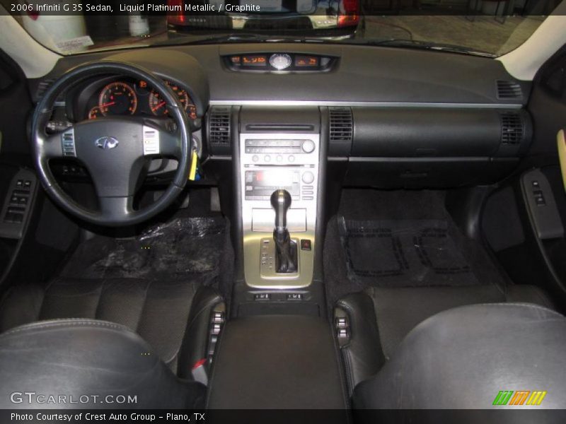 Liquid Platinum Metallic / Graphite 2006 Infiniti G 35 Sedan