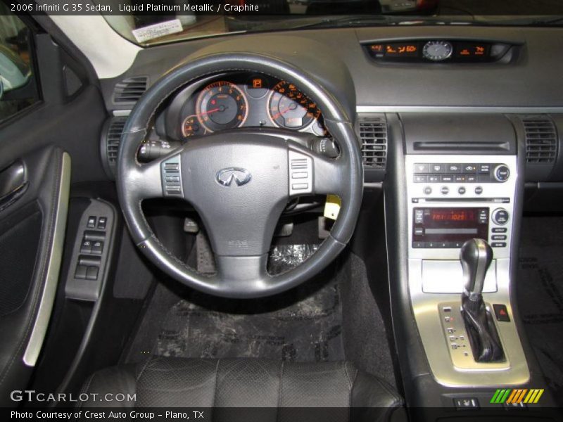 Liquid Platinum Metallic / Graphite 2006 Infiniti G 35 Sedan