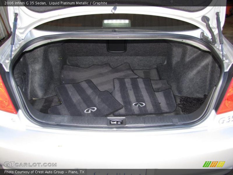 Liquid Platinum Metallic / Graphite 2006 Infiniti G 35 Sedan