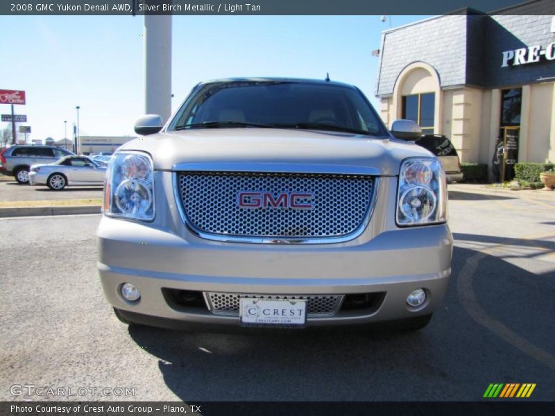 Silver Birch Metallic / Light Tan 2008 GMC Yukon Denali AWD