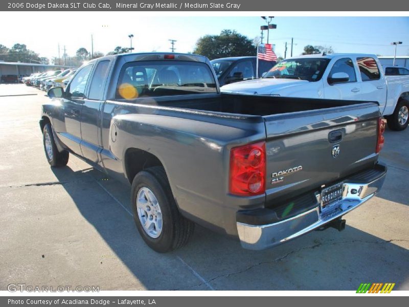 Mineral Gray Metallic / Medium Slate Gray 2006 Dodge Dakota SLT Club Cab