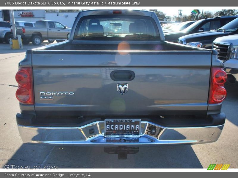 Mineral Gray Metallic / Medium Slate Gray 2006 Dodge Dakota SLT Club Cab