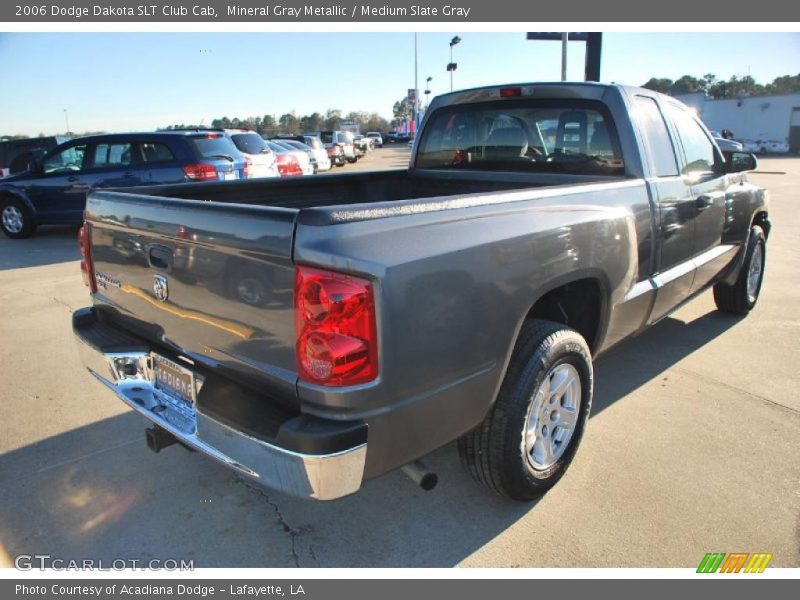 Mineral Gray Metallic / Medium Slate Gray 2006 Dodge Dakota SLT Club Cab