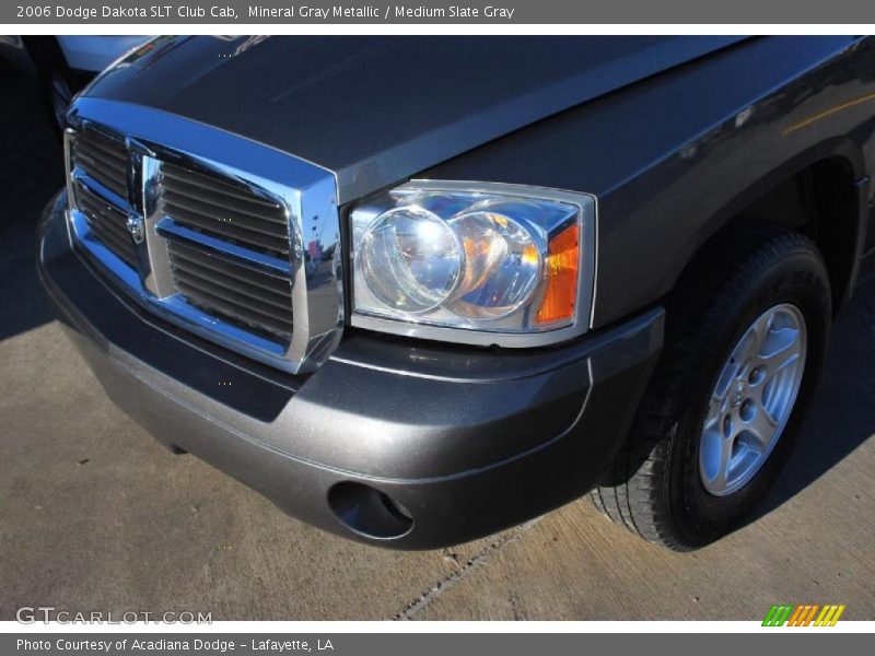 Mineral Gray Metallic / Medium Slate Gray 2006 Dodge Dakota SLT Club Cab