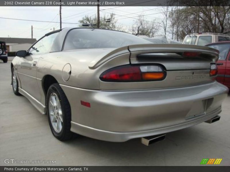 Light Pewter Metallic / Ebony Black 2002 Chevrolet Camaro Z28 Coupe