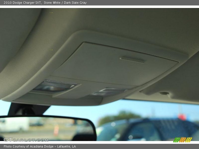 Stone White / Dark Slate Gray 2010 Dodge Charger SXT