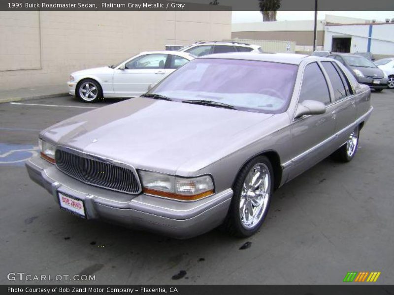 Platinum Gray Metallic / Gray 1995 Buick Roadmaster Sedan