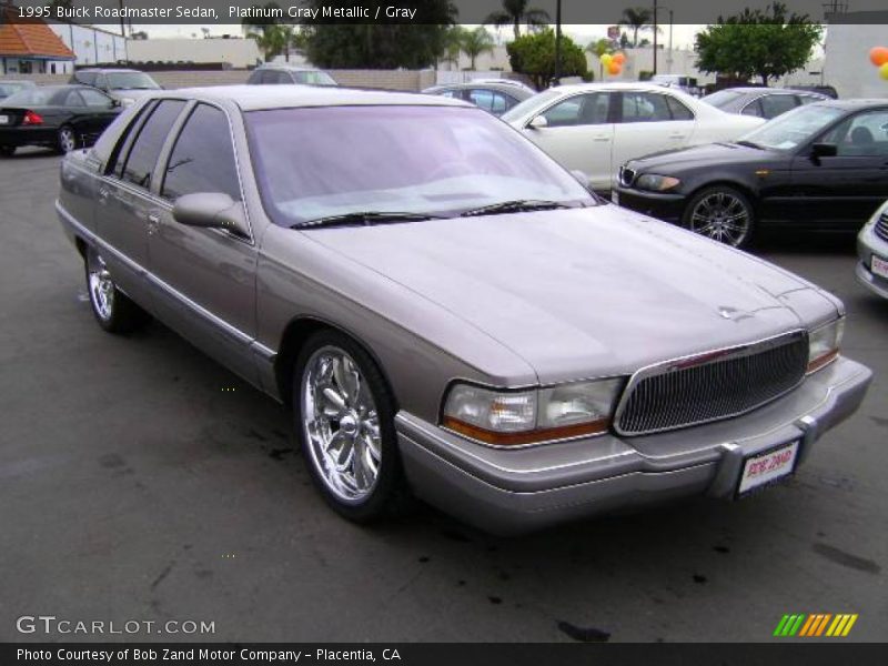 Platinum Gray Metallic / Gray 1995 Buick Roadmaster Sedan