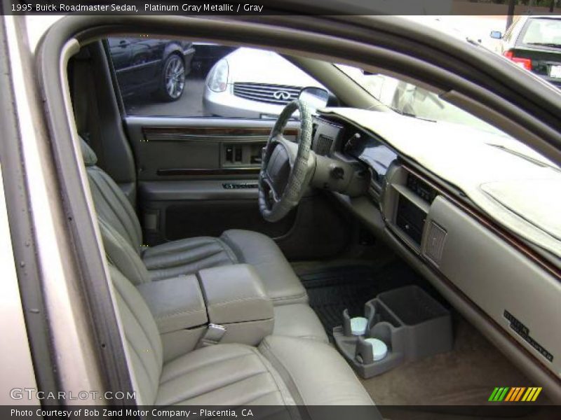 Platinum Gray Metallic / Gray 1995 Buick Roadmaster Sedan