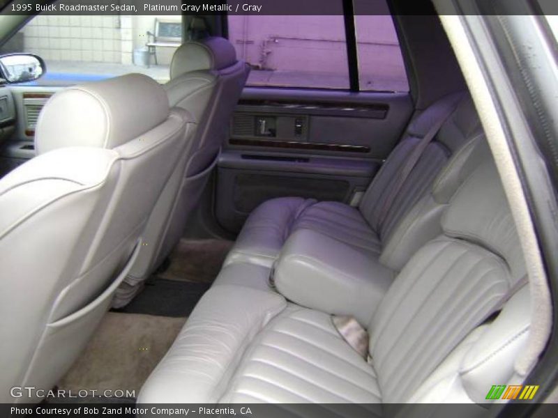 Platinum Gray Metallic / Gray 1995 Buick Roadmaster Sedan