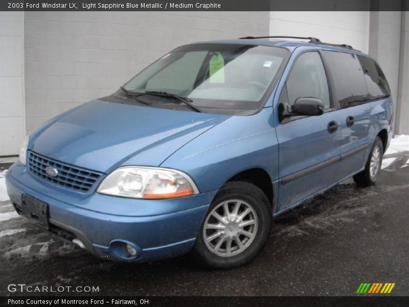 Light Sapphire Blue Metallic / Medium Graphite 2003 Ford Windstar LX