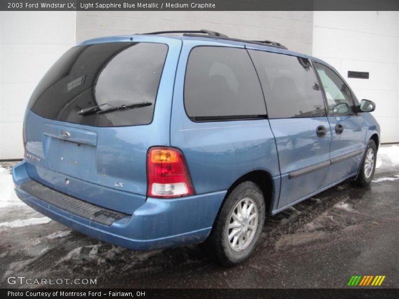 Light Sapphire Blue Metallic / Medium Graphite 2003 Ford Windstar LX