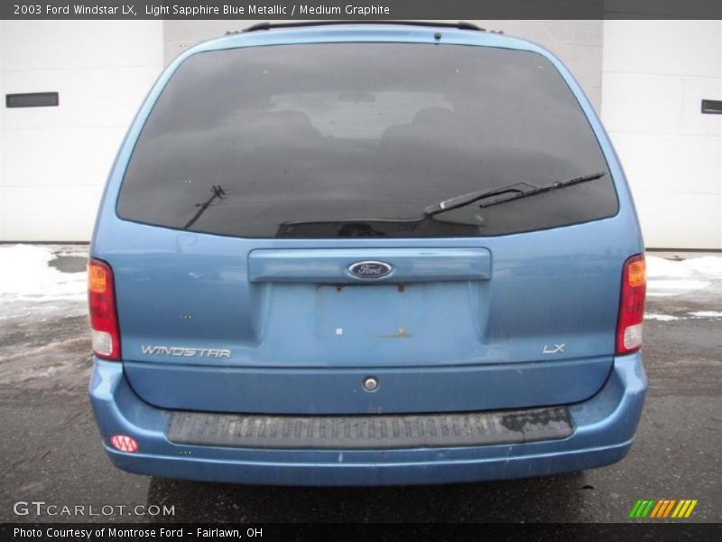 Light Sapphire Blue Metallic / Medium Graphite 2003 Ford Windstar LX