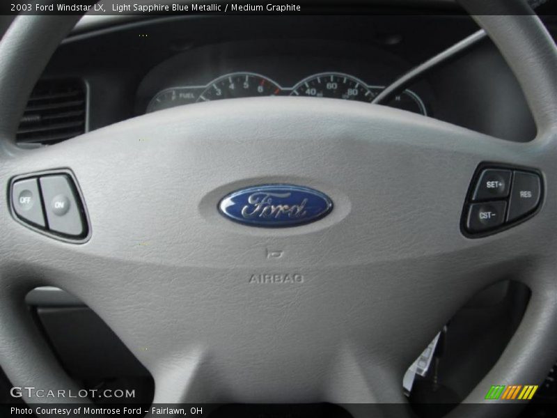 Light Sapphire Blue Metallic / Medium Graphite 2003 Ford Windstar LX