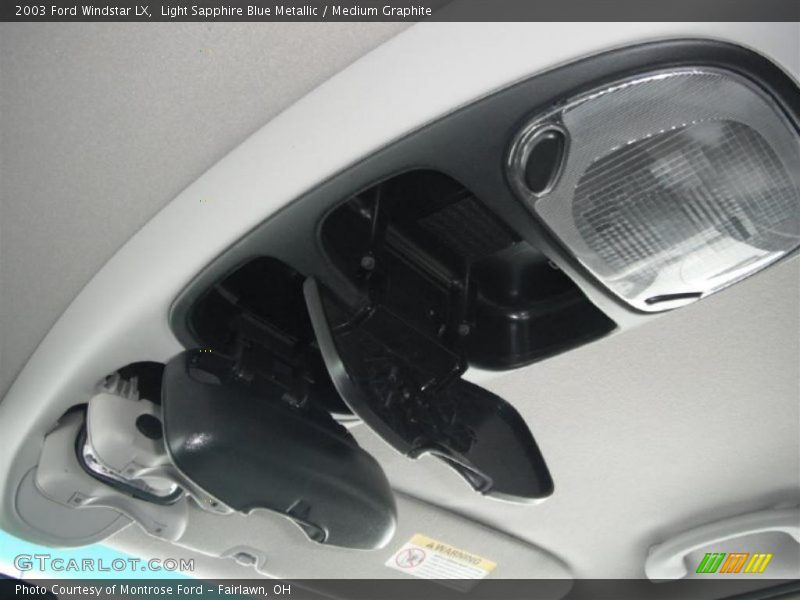 Light Sapphire Blue Metallic / Medium Graphite 2003 Ford Windstar LX