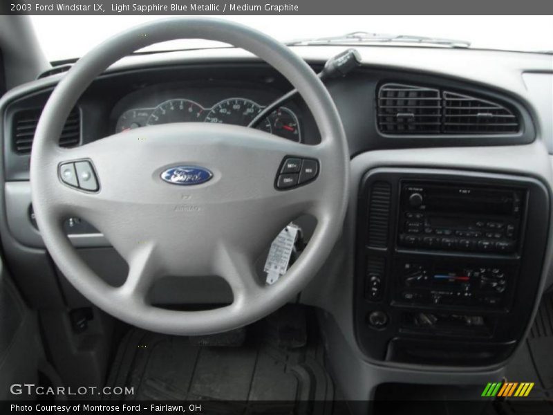 Light Sapphire Blue Metallic / Medium Graphite 2003 Ford Windstar LX