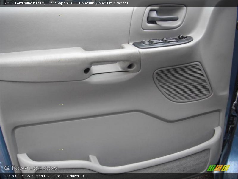 Light Sapphire Blue Metallic / Medium Graphite 2003 Ford Windstar LX