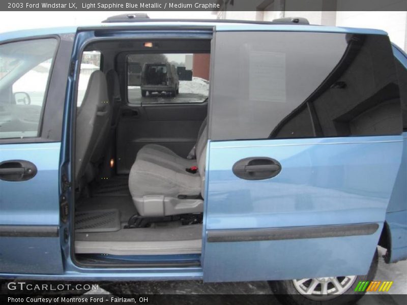 Light Sapphire Blue Metallic / Medium Graphite 2003 Ford Windstar LX