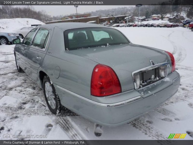 Light Tundra Metallic / Black 2006 Lincoln Town Car Signature Limited