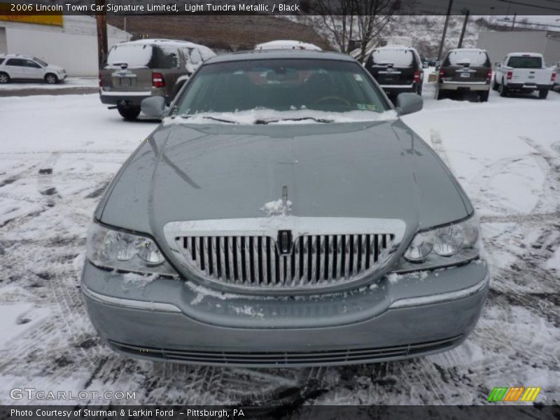 Light Tundra Metallic / Black 2006 Lincoln Town Car Signature Limited