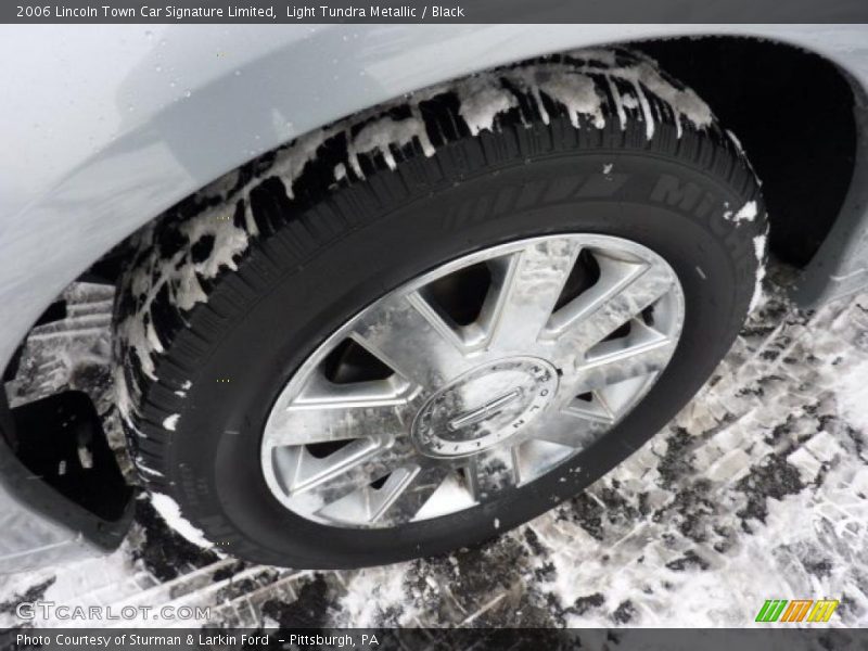 Light Tundra Metallic / Black 2006 Lincoln Town Car Signature Limited