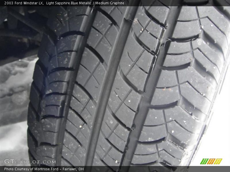 Light Sapphire Blue Metallic / Medium Graphite 2003 Ford Windstar LX
