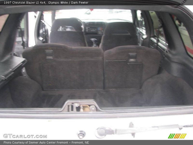 Olympic White / Dark Pewter 1997 Chevrolet Blazer LS 4x4