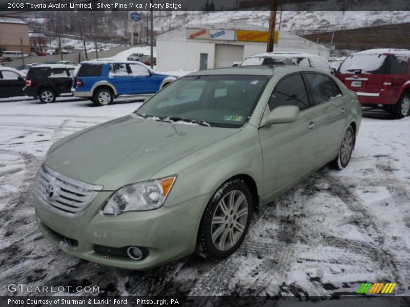 Silver Pine Mica / Ivory Beige 2008 Toyota Avalon Limited