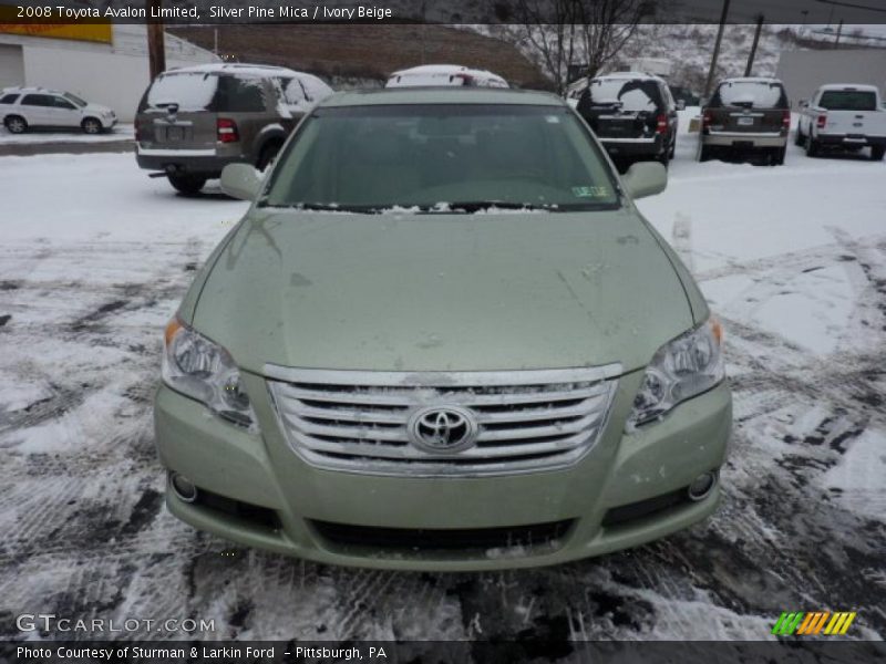 Silver Pine Mica / Ivory Beige 2008 Toyota Avalon Limited