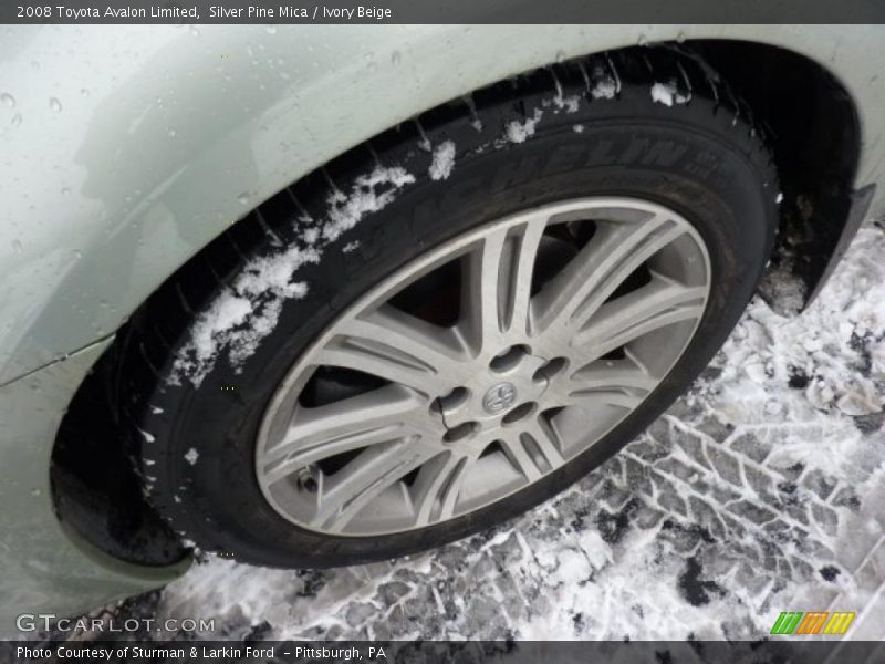 Silver Pine Mica / Ivory Beige 2008 Toyota Avalon Limited
