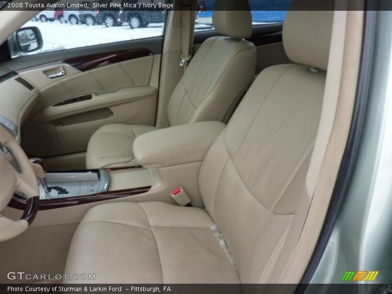 Silver Pine Mica / Ivory Beige 2008 Toyota Avalon Limited