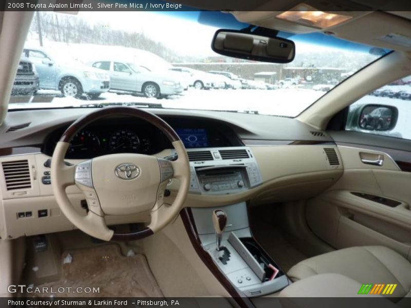 Silver Pine Mica / Ivory Beige 2008 Toyota Avalon Limited