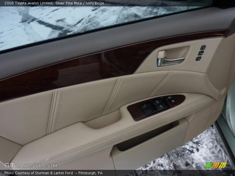 Silver Pine Mica / Ivory Beige 2008 Toyota Avalon Limited